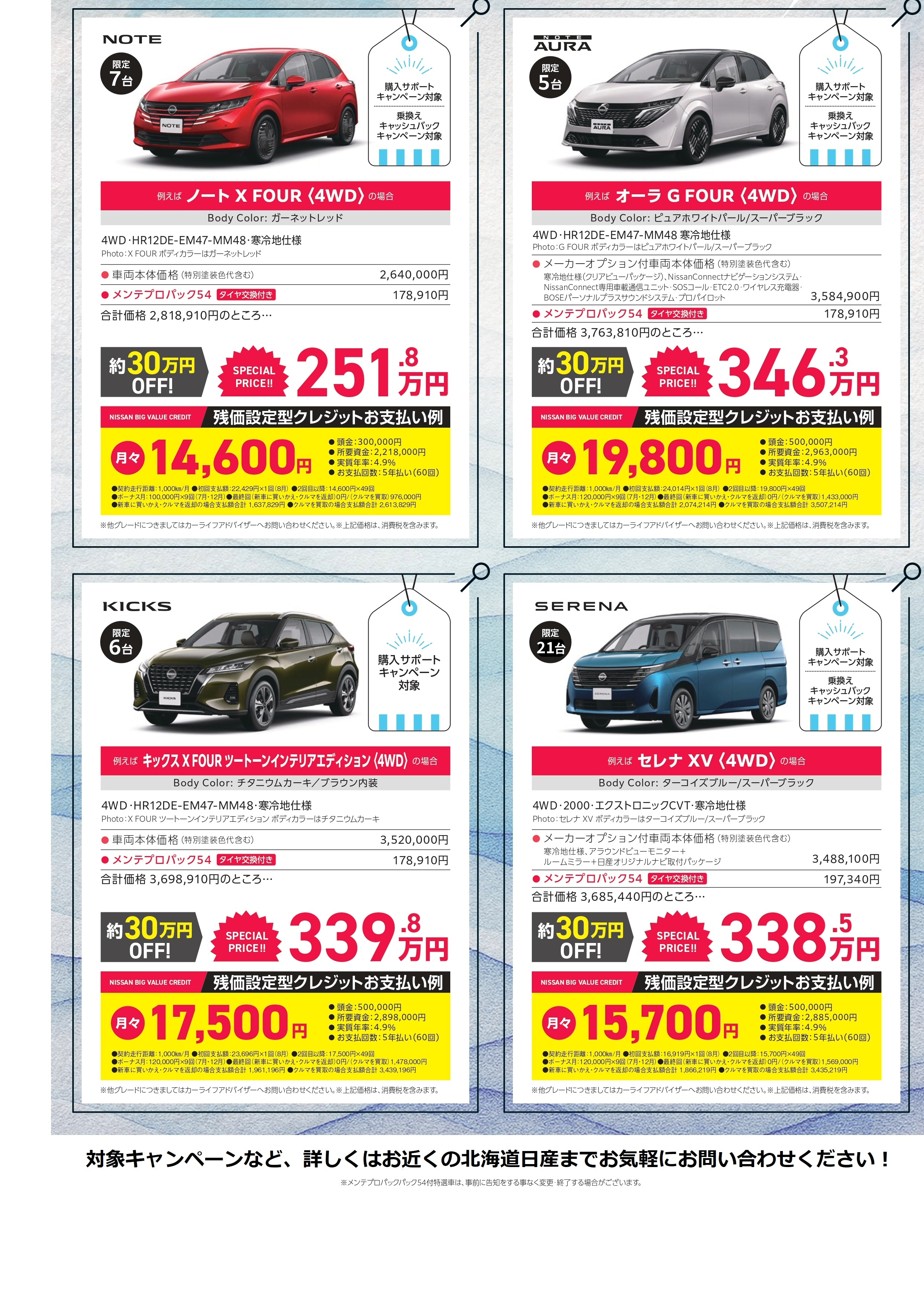 ７月特選車